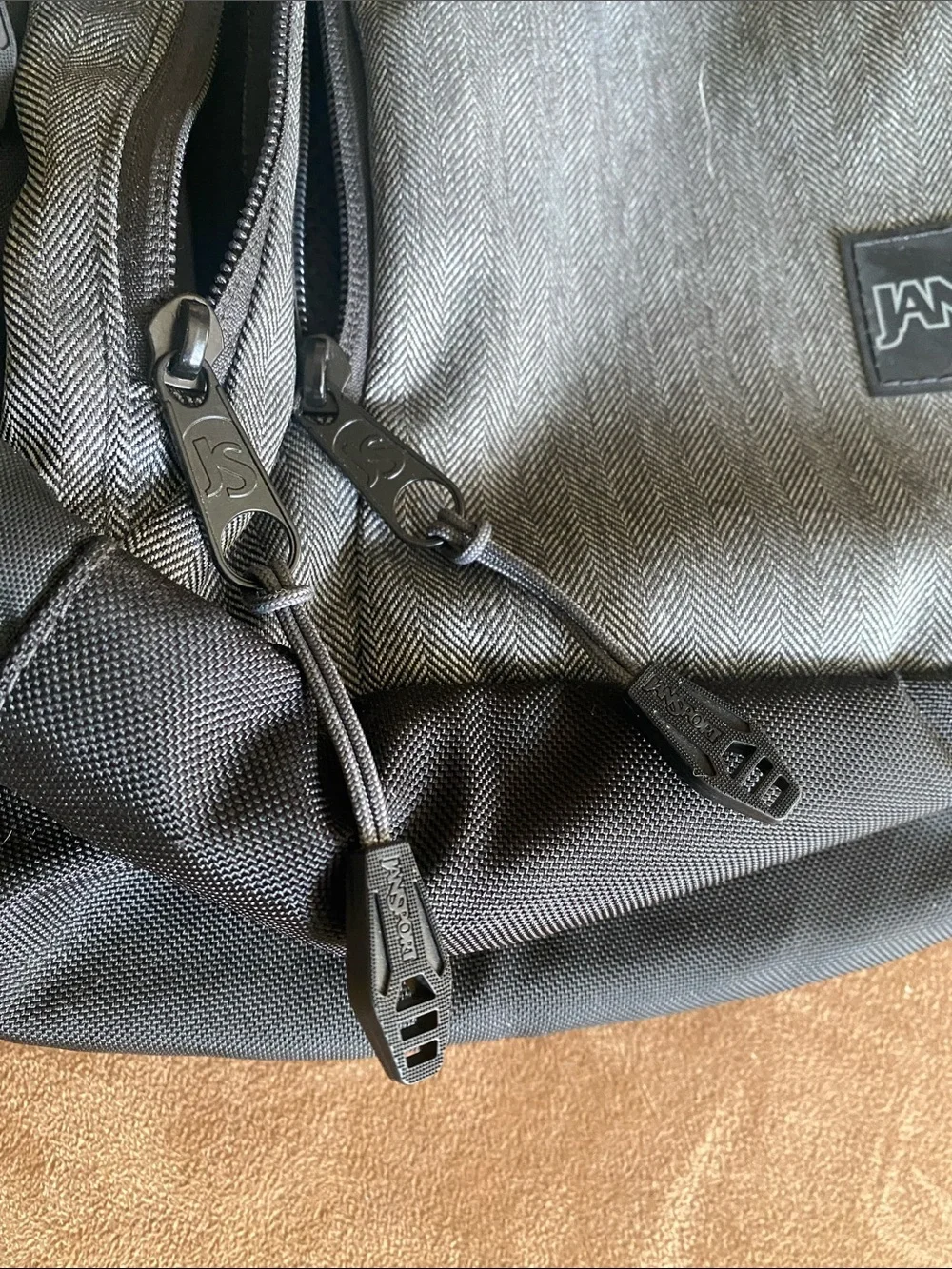 Jansport Gray and Black Everyday Backpack